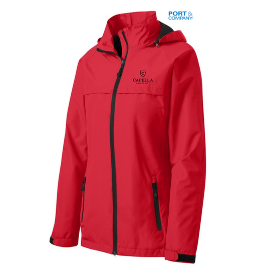 NEW CAPELLA Port Authority® Ladies Torrent Waterproof Jacket - Engine Red