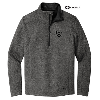 NEW CAPELLA OGIO ® Grit Fleece 1/2-Zip - Diesel Grey Heather