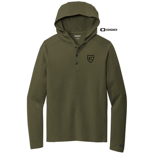 NEW CAPELLA OGIO® Luuma Flex Hooded Henley - Deep Olive