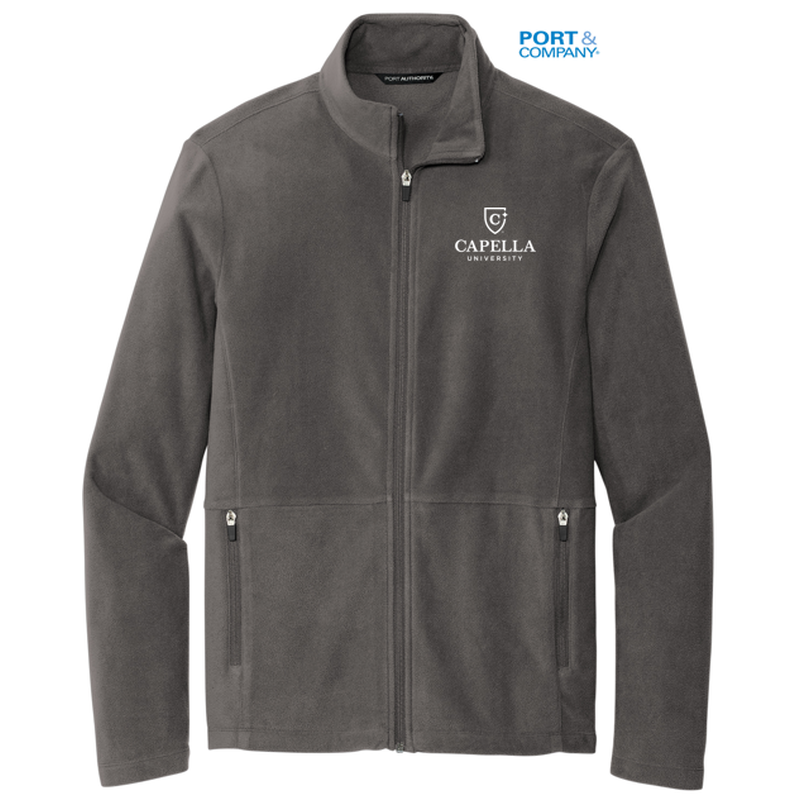 CAPELLA Port Authority® Accord Microfleece Jacket - Pewter