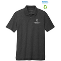 CAPELLA Port Authority® C-FREE ™ Cotton Blend Pique Polo - Charcoal Heather