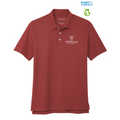 CAPELLA Port Authority® C-FREE ™ Cotton Blend Pique Polo - Garnet