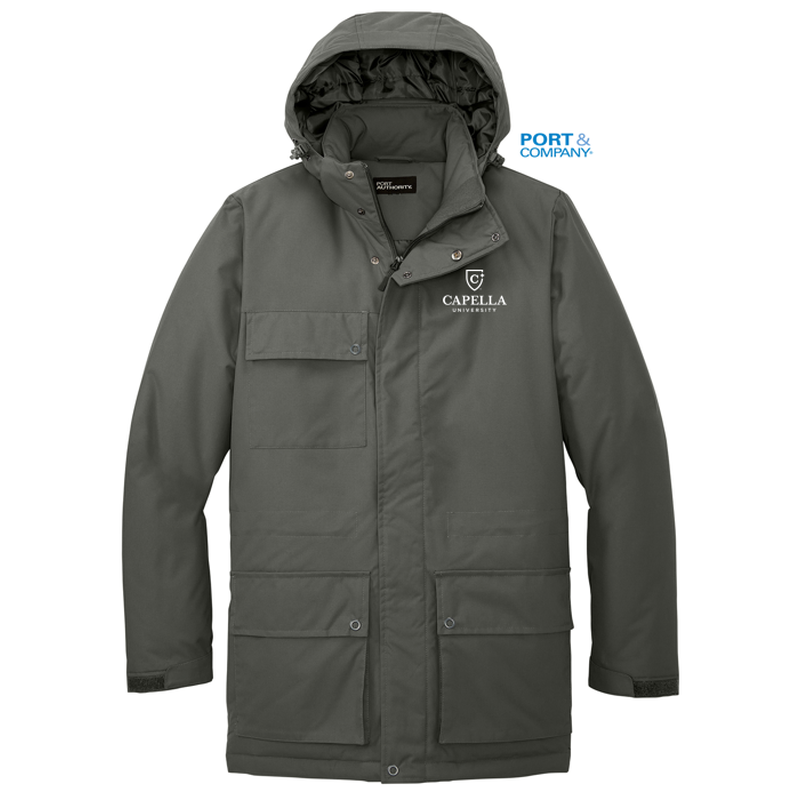 NEW CAPELLA Port Authority® Excursion Parka - Storm Grey