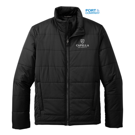 NEW CAPELLA Port Authority® Puffer Jacket - Deep Black