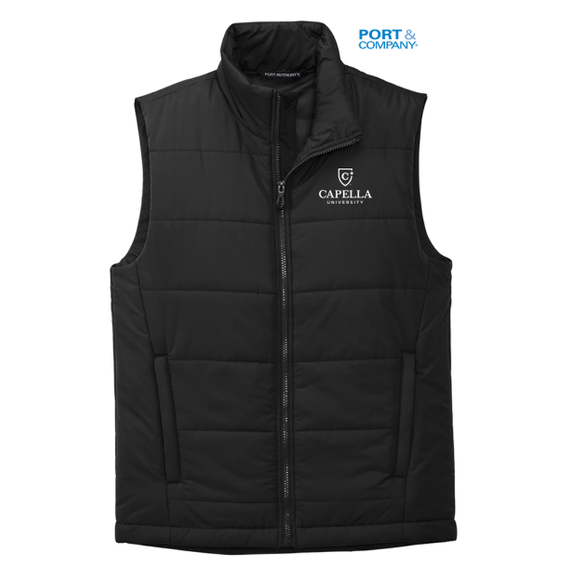 NEW CAPELLA Port Authority® Puffer Vest - Deep Black