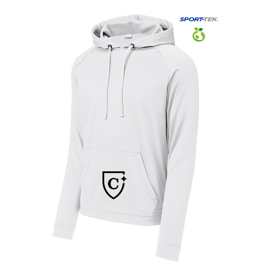 NEW CAPELLA Re-Compete Fleece Pullover Hoodie - White