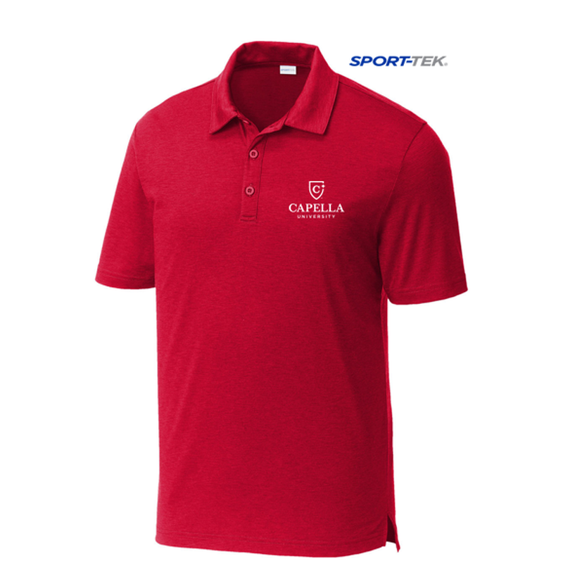 NEW CAPELLA Sport-Tek ® PosiCharge ® Strive Polo - Deep Red