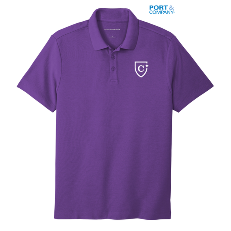 NEW CAPELLA SuperPro ™ React ™ Polo - Purple