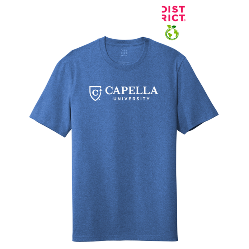 CAPELLA District ® Re-Tee ™- Blue Heather