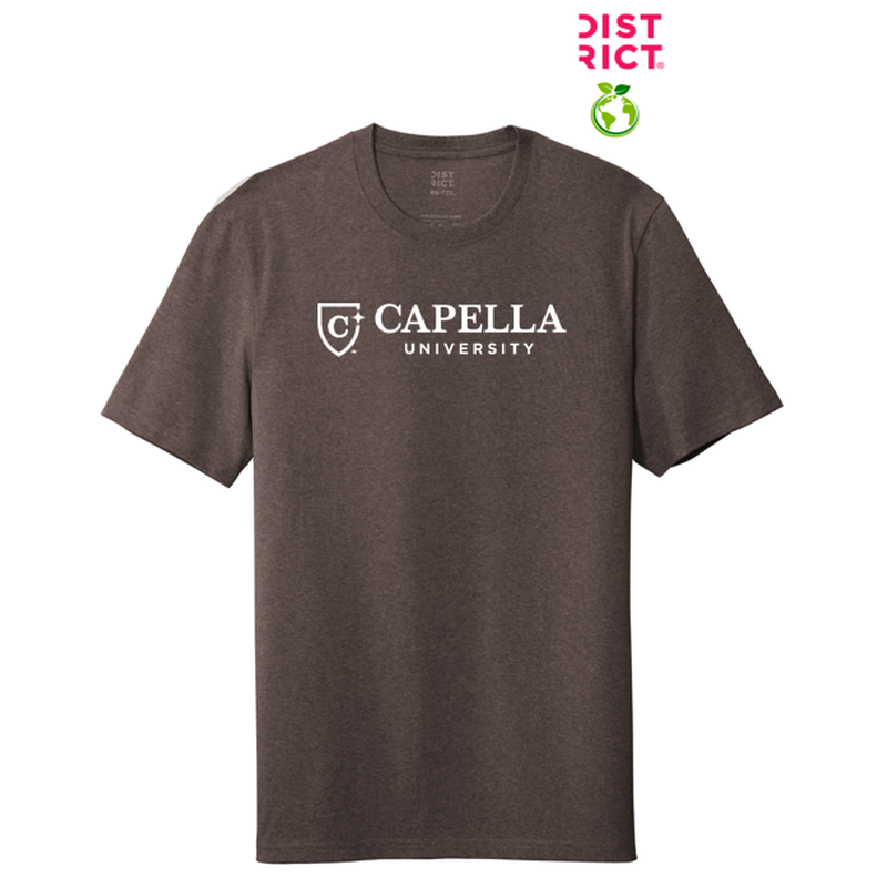 CAPELLA District ® Re-Tee ™- Deep Brown Heather