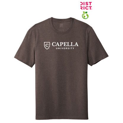 NEW CAPELLA District ® Re-Tee ™- Deep Brown Heather