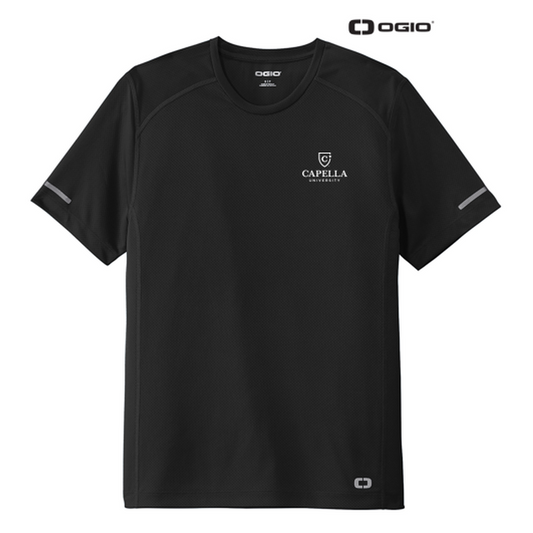 NEW CAPELLA OGIO ® ENDURANCE Level Mesh Tee-BLACK