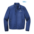 CAPELLA Port Authority ® Packable Puffy Jacket-Cobalt Blue