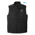 CAPELLA Port Authority ® Packable Puffy Vest-Deep Black