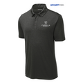 CAPELLA Sport-Tek ® Endeavor Polo-Black Heather