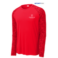 CAPELLA Sport-Tek ® Long Sleeve Digi Camo Tee - True Red