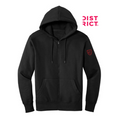 CAPELLA District ® Perfect Weight ® Fleece Full-Zip Hoodie - Jet Black