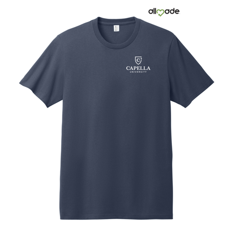 CAPELLA Allmade® Unisex Heavyweight Recycled Cotton Tee - Night Sky Navy