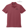 CAPELLA Mercer+Mettle™ Stretch Pique Polo - Rosewood
