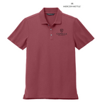 CAPELLA Mercer+Mettle™ Stretch Pique Polo - Rosewood
