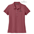 CAPELLA Mercer+Mettle™ Women’s Stretch Pique Polo - Rosewood
