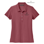 CAPELLA Mercer+Mettle™ Women’s Stretch Pique Polo - Rosewood