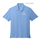 CAPELLA Port Authority® City Stretch Flat Knit Polo - Swiss Blue