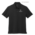 CAPELLA Port Authority® City Stretch Flat Knit Polo - Black