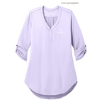 CAPELLA Port Authority® Ladies City Stretch 3/4-Sleeve Tunic - Bright Lavender