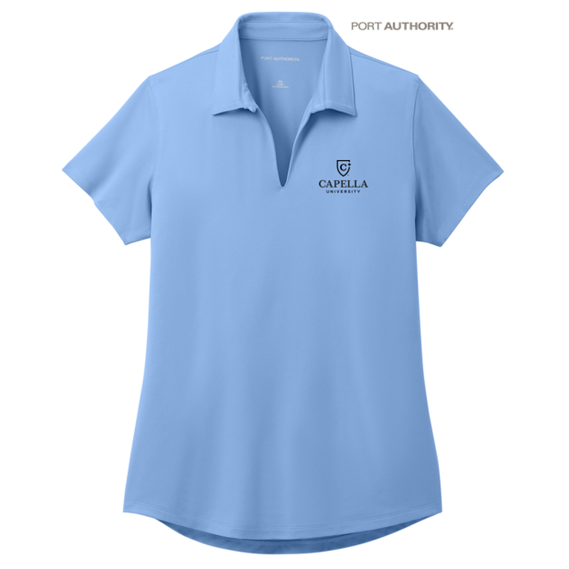 CAPELLA Port Authority® Ladies City Stretch Polo - Swiss Blue