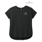 CAPELLA Mercer+Mettle™ Women's Stretch Crepe Crew - Deep Black