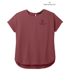 CAPELLA Mercer+Mettle™ Women's Stretch Crepe Crew - Rosewood