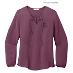 CAPELLA Port Authority® Ladies Textured Crepe Blouse