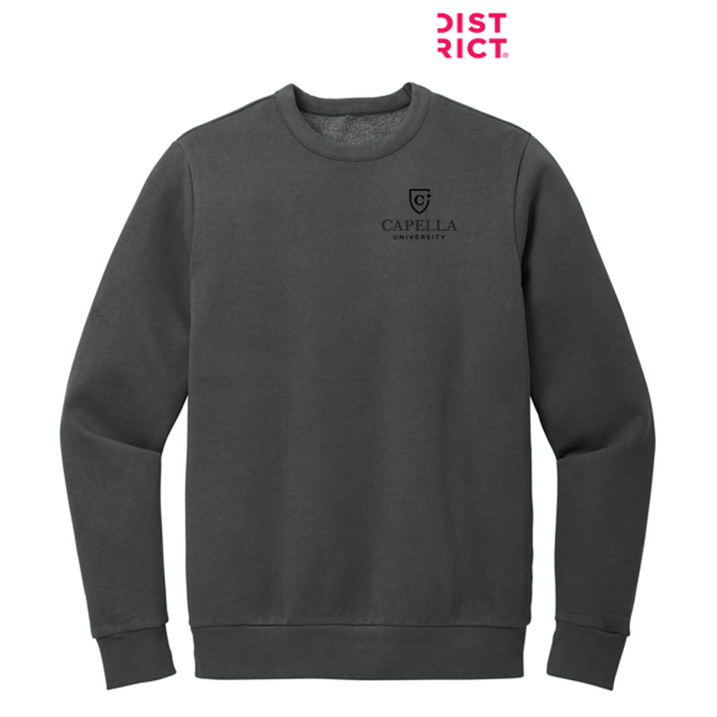 CAPELLA District Wash™ Fleece Crew - Graphite
