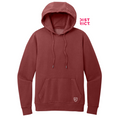 CAPELLA District Wash™ Fleece Hoodie - GARNET