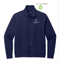 CAPELLA Port Authority® C-FREE® Double Knit Full-Zip - True Navy
