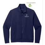 CAPELLA Port Authority® C-FREE® Double Knit Full-Zip - True Navy