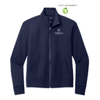 CAPELLA Port Authority® Ladies C-FREE® Double Knit Full-Zip - True Navy