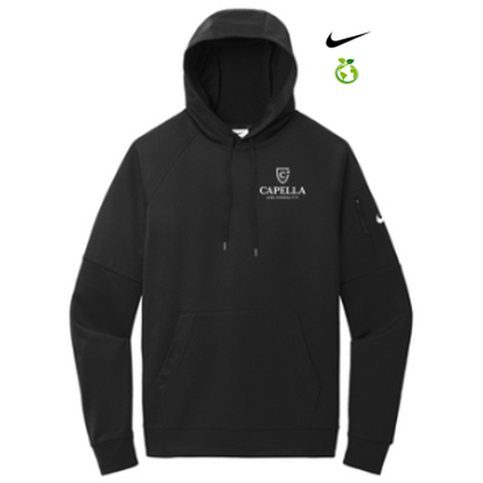 NEW Nike Therma-FIT Pocket Pullover Fleece Hoodie - Black