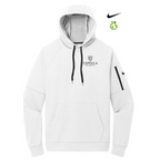 CAPELLA Nike Therma-FIT Pocket Pullover Fleece Hoodie - White