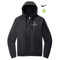 CAPELLA Nike Therma-FIT Pocket Full-Zip Fleece Hoodie - Black