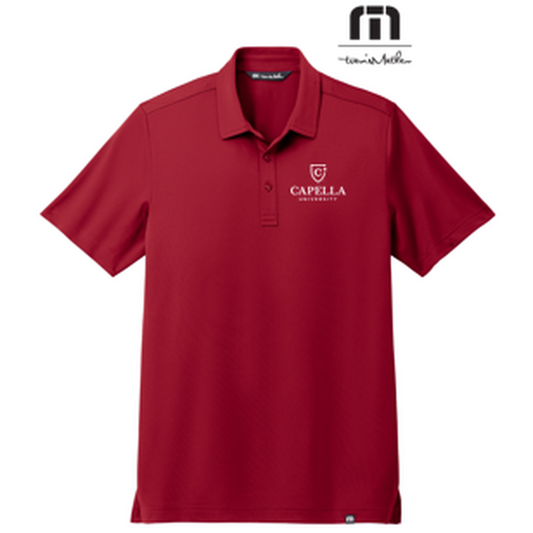 NEW TravisMathew Cabana Solid Polo - Crimson