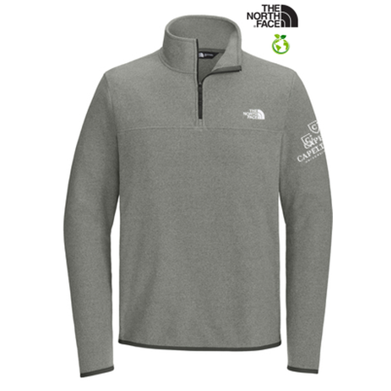 CAPELLA The North Face Glacier 1/4-Zip Fleece - TNF Medium Grey Heather