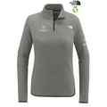 CAPELLA The North Face Ladies Glacier 1/4-Zip Fleece - TNF Medium Grey Heather