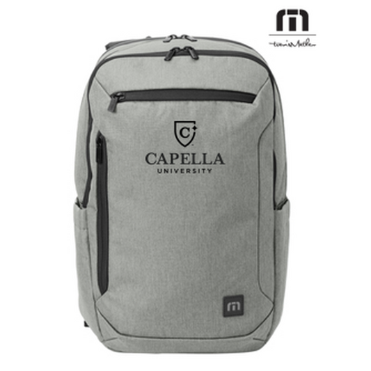 NEW TravisMathew Duration Backpack - Shadow Grey Heather