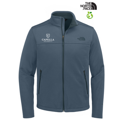 CAPELLA The North Face Chest Logo Ridgewall Soft Shell Jacket - Shady Blue