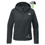 CAPELLA The North Face Ladies Barr Lake Hooded Soft Shell Jacket - Asphalt Grey Dark Heather