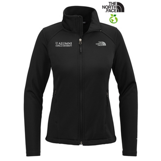 NEW CAPELLA ALUMNI - The North Face® Ladies Chest Logo Ridgewall Soft Shell Jacket - TNF Black