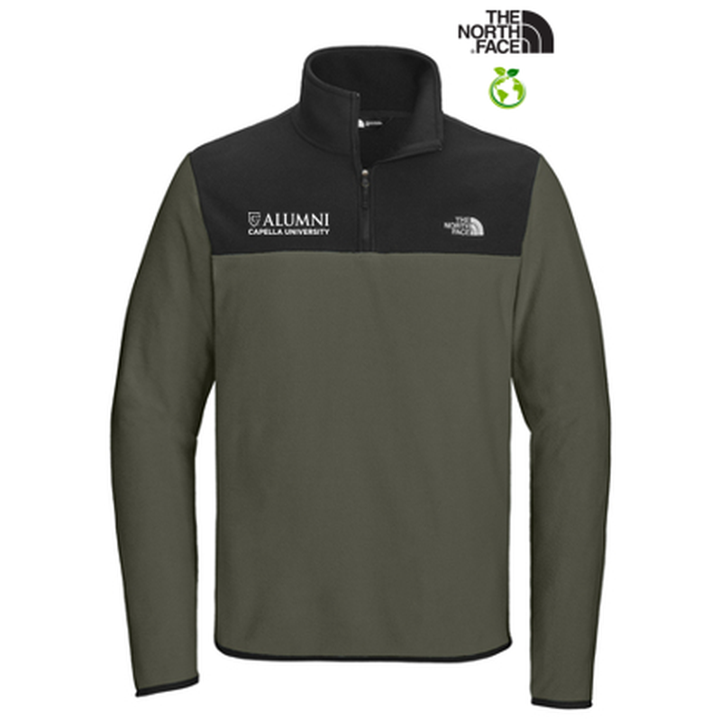 CAPELLA ALUMNI - The North Face® Glacier 1/4-Zip Fleece - New Taupe Green/TNF Black