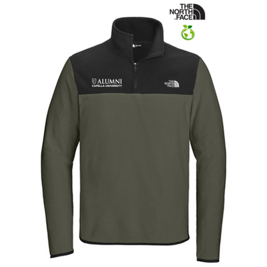 NEW CAPELLA ALUMNI - The North Face® Glacier 1/4-Zip Fleece - New Taupe Green/TNF Black